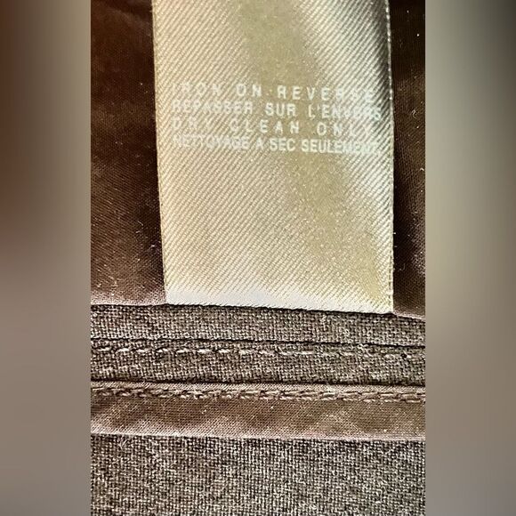 All Saints Trench Coat Black Mabli Mac Wool Jacket - Good Used Condition Size 6 - Picture 6 of 9